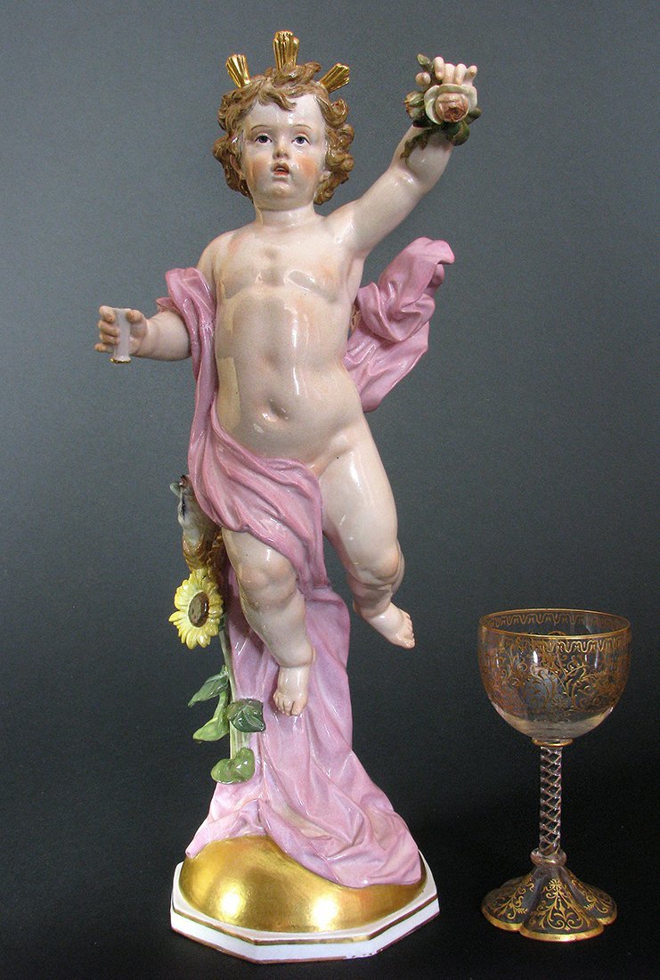 Large Meissen Figure. (1 of 6)