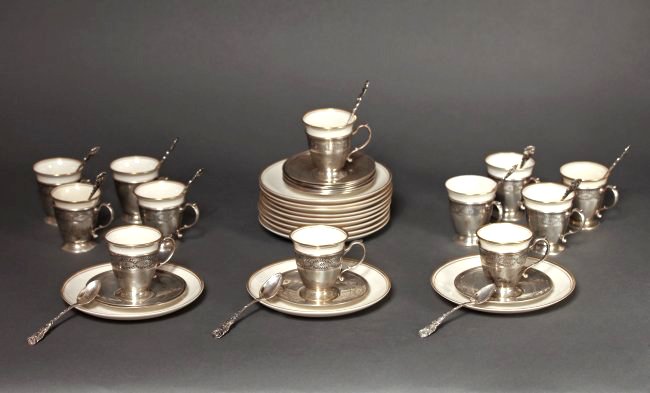 Tiffany & Co Complete Sterling Silver Coffee Service (1 of 5)