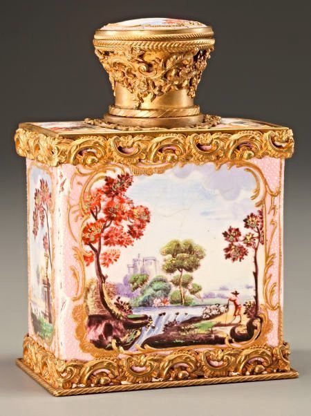 A French Enamel and Gilt Bronze Box, late 19th c (1 of 2)