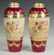 Austrian Hand Painted Porcelain and Enameled Vases - 3