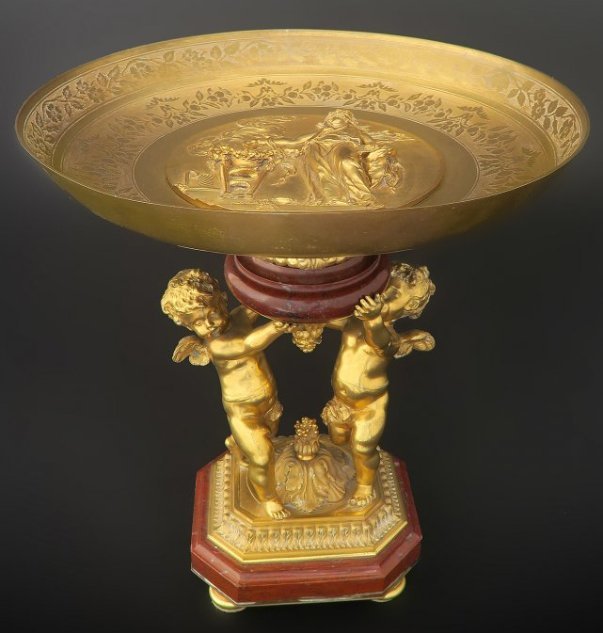 Very Fine 19th C. French Bronze Figural Centerpiece (1 of 3)