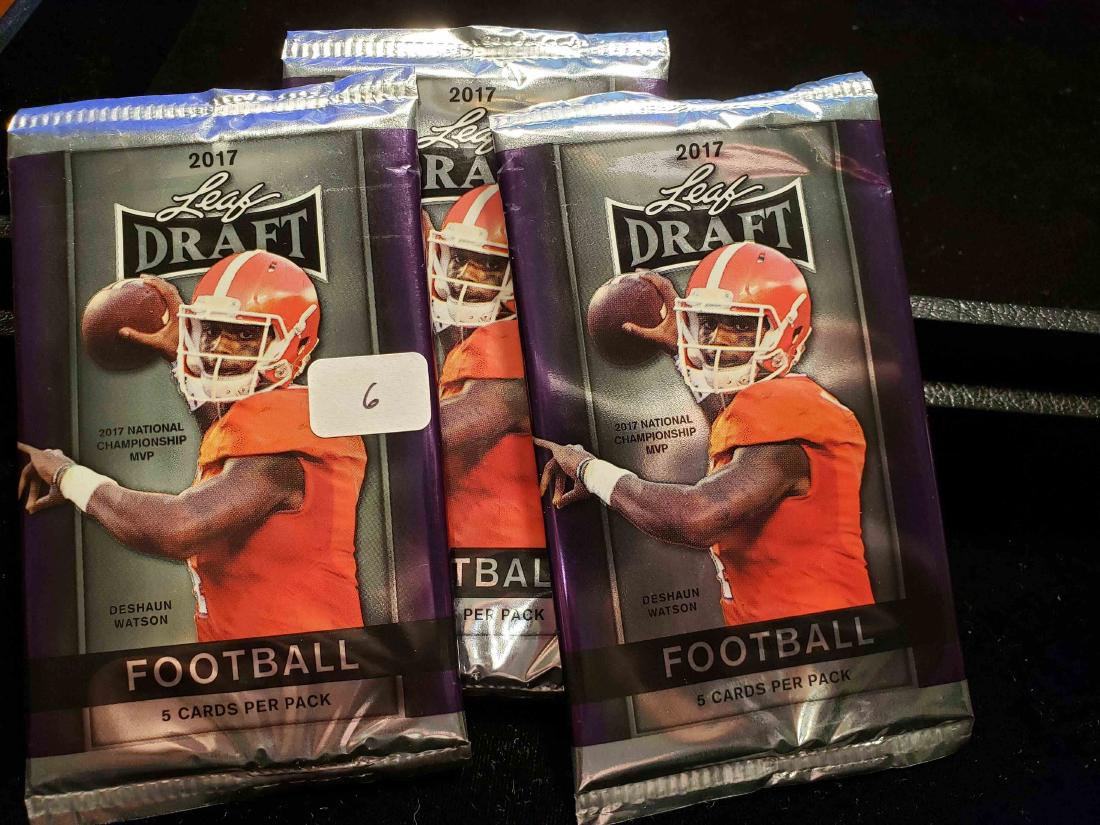 NFL UNOPENED FOOTBALL CARDS (1 of 1)