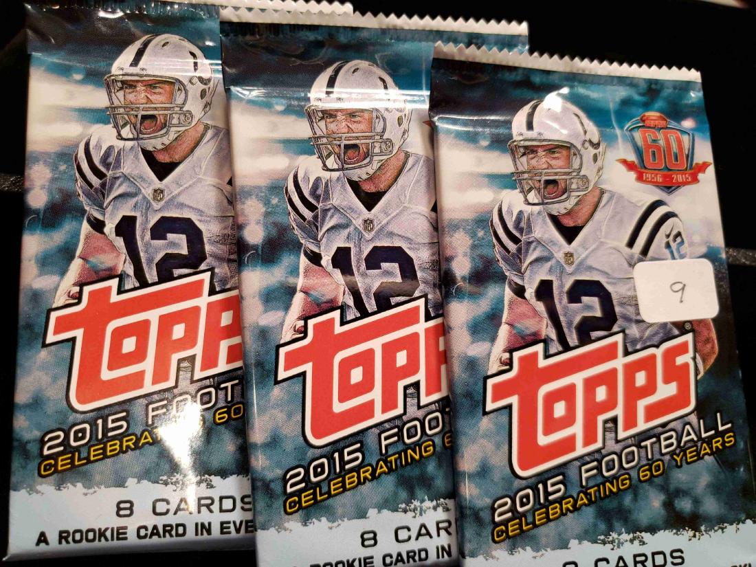NFL UNOPENED FOOTBALL CARDS (1 of 1)