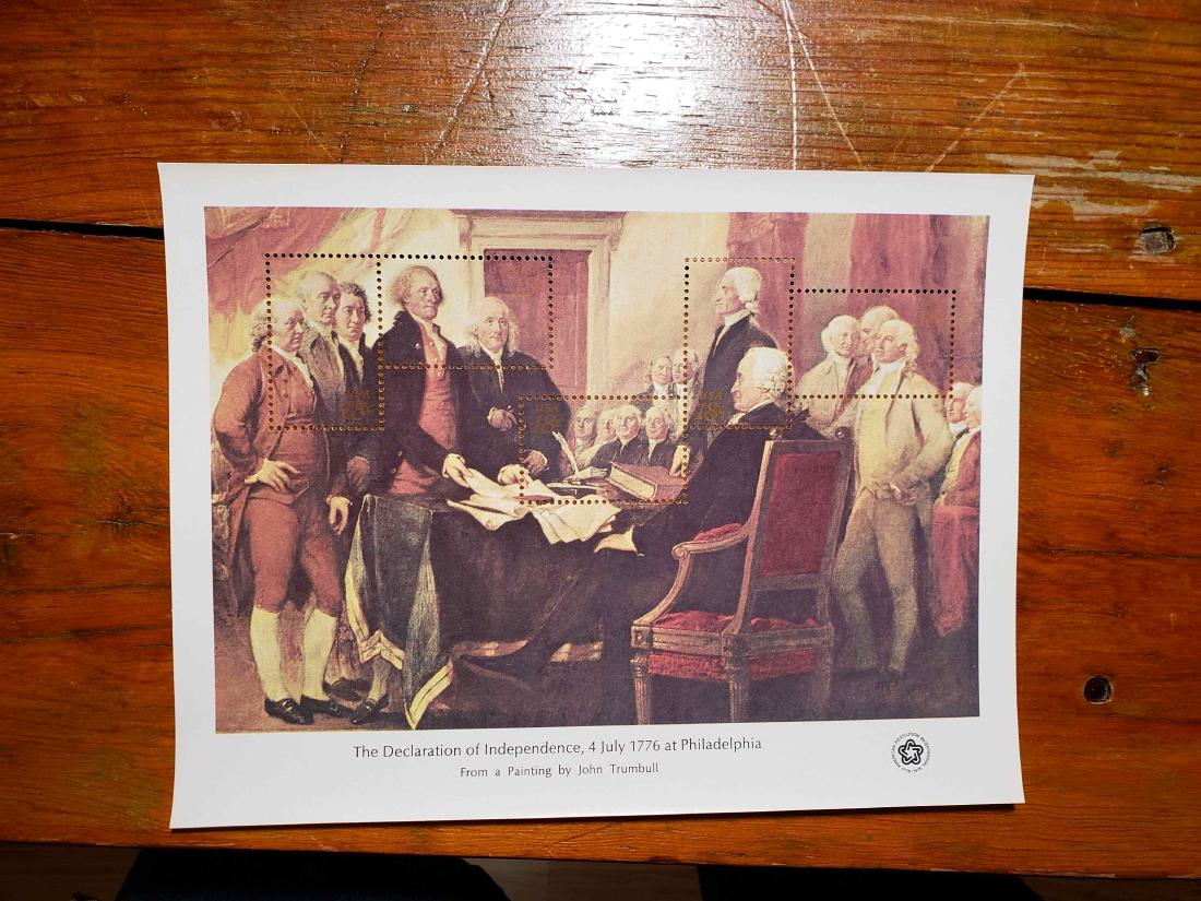 UNITED STATES POSTAGE STAMPS MINT SOUVENIR SHEETS (1 of 1)