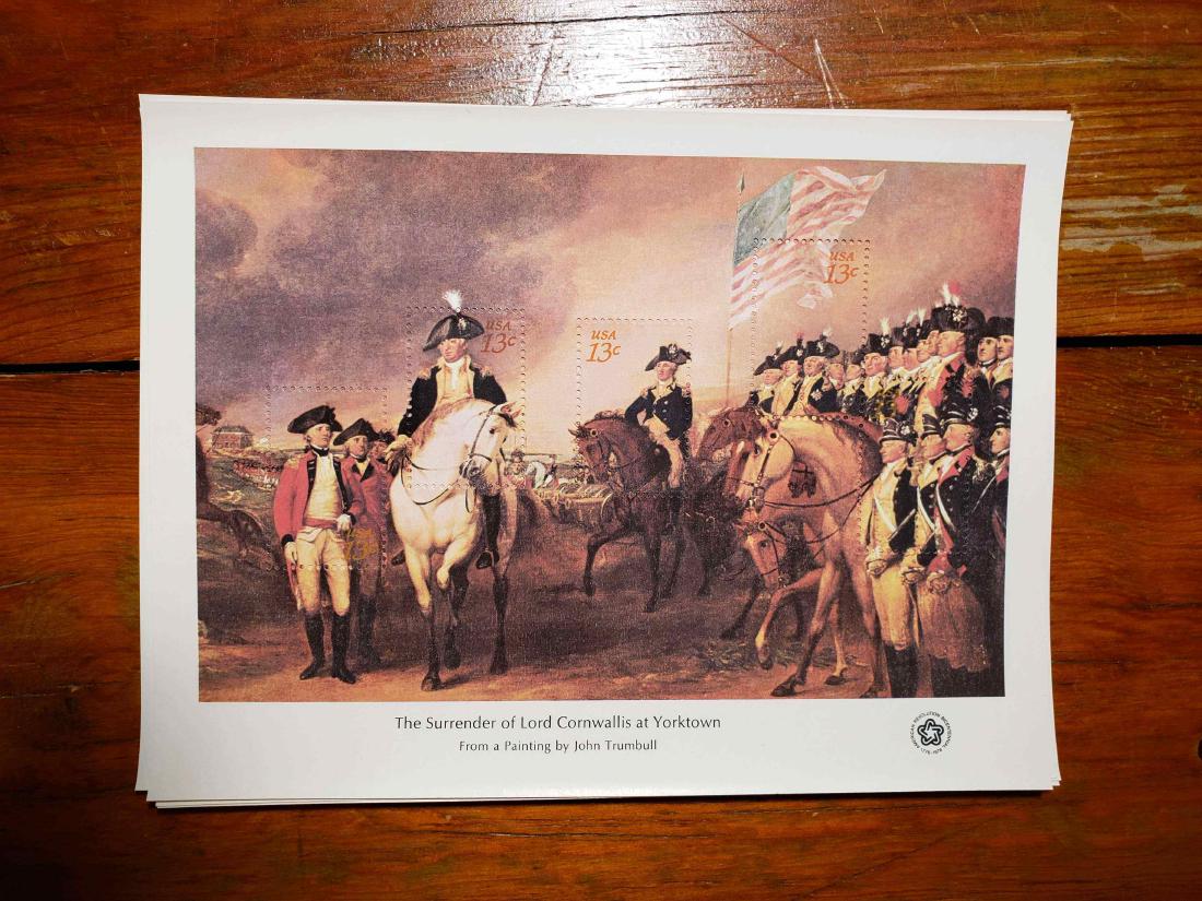 UNITED STATES POSTAGE STAMPS MINT SOUVENIR SHEETS (1 of 1)