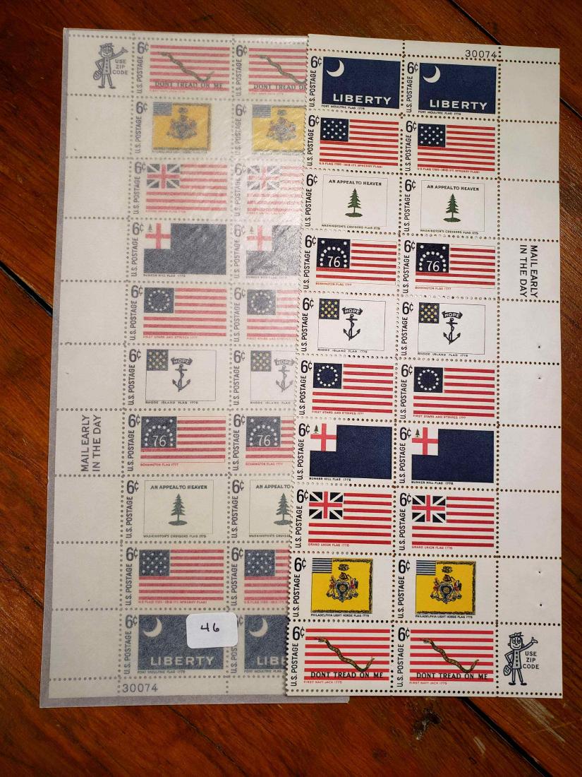 US MINT POSTAGE STAMPS 10 STAMP BLOCKS (1 of 1)