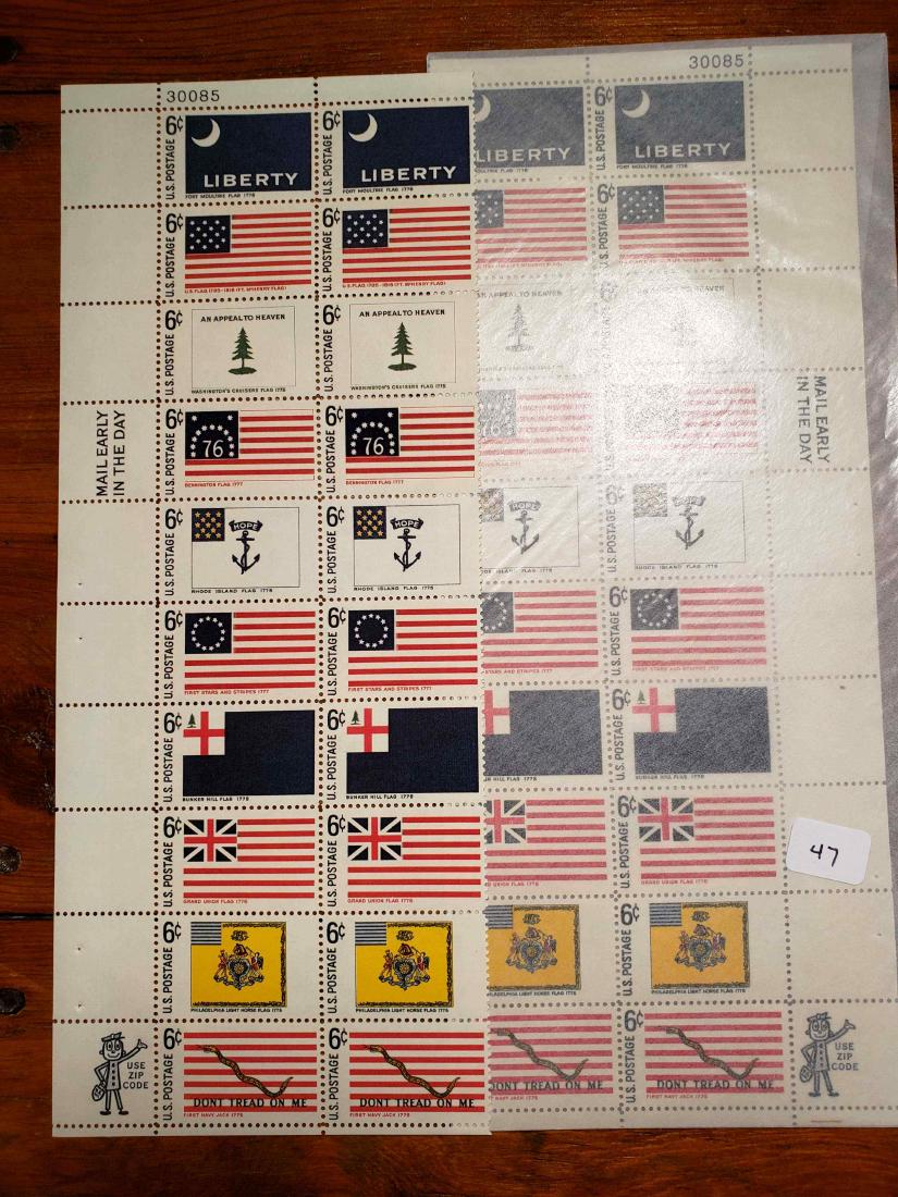 US MINT POSTAGE STAMPS 10 STAMP BLOCKS (1 of 1)