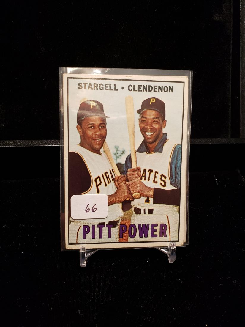 1967 TOPPS BASEBALL CARD #266 WILLIW STARGELL (1 of 1)