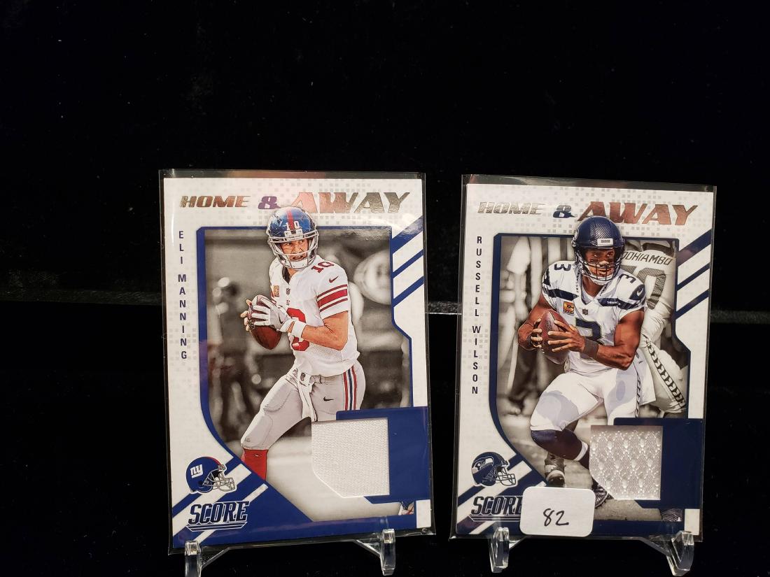 NFL FOOTBALL GAME USED JERSEY MEMORABILIA RELIC CARD (1 of 1)