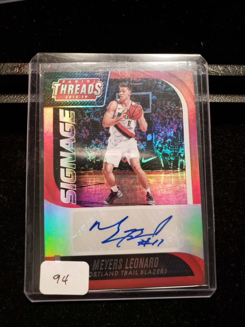 NBA BASKETBALL AUTOGRAPHED CARD (1 of 1)