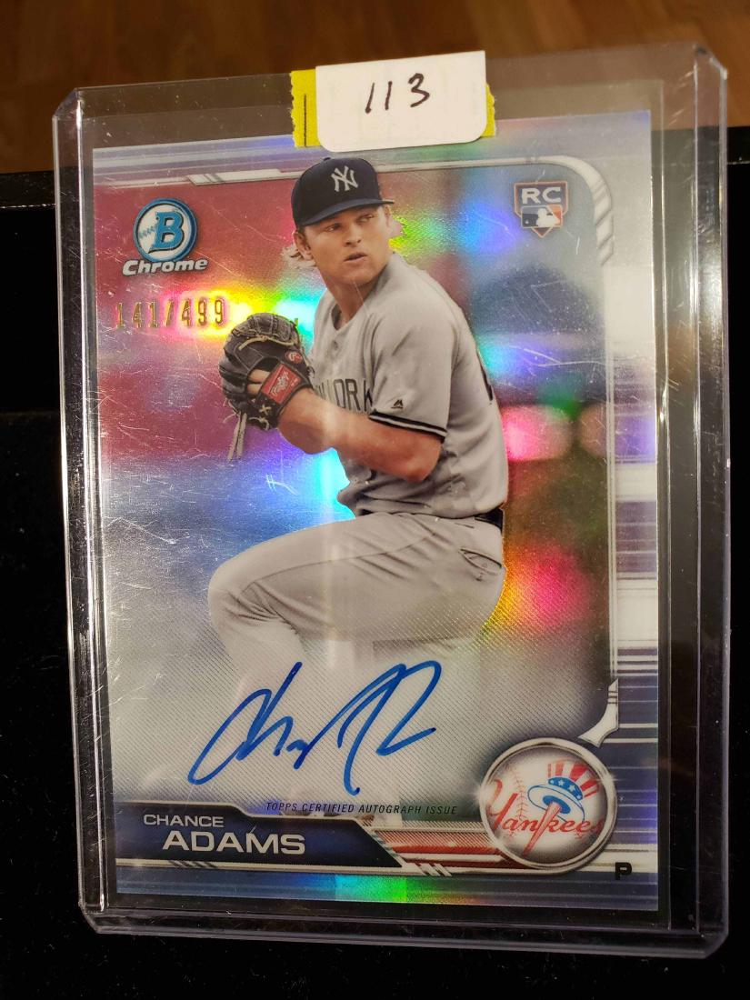 BASEBALL PROSPECTS AUTOGRAPHED CARD (1 of 1)