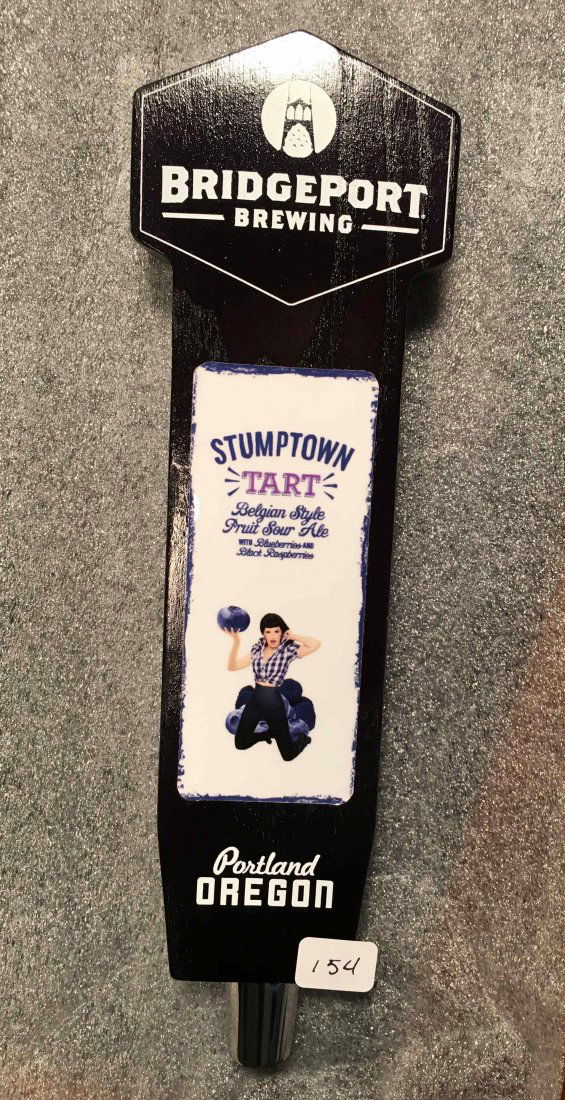 STUMPTOWN FRUIT SOUR TART BELGIUM STYLE BEER TAP HANDLE (1 of 3)