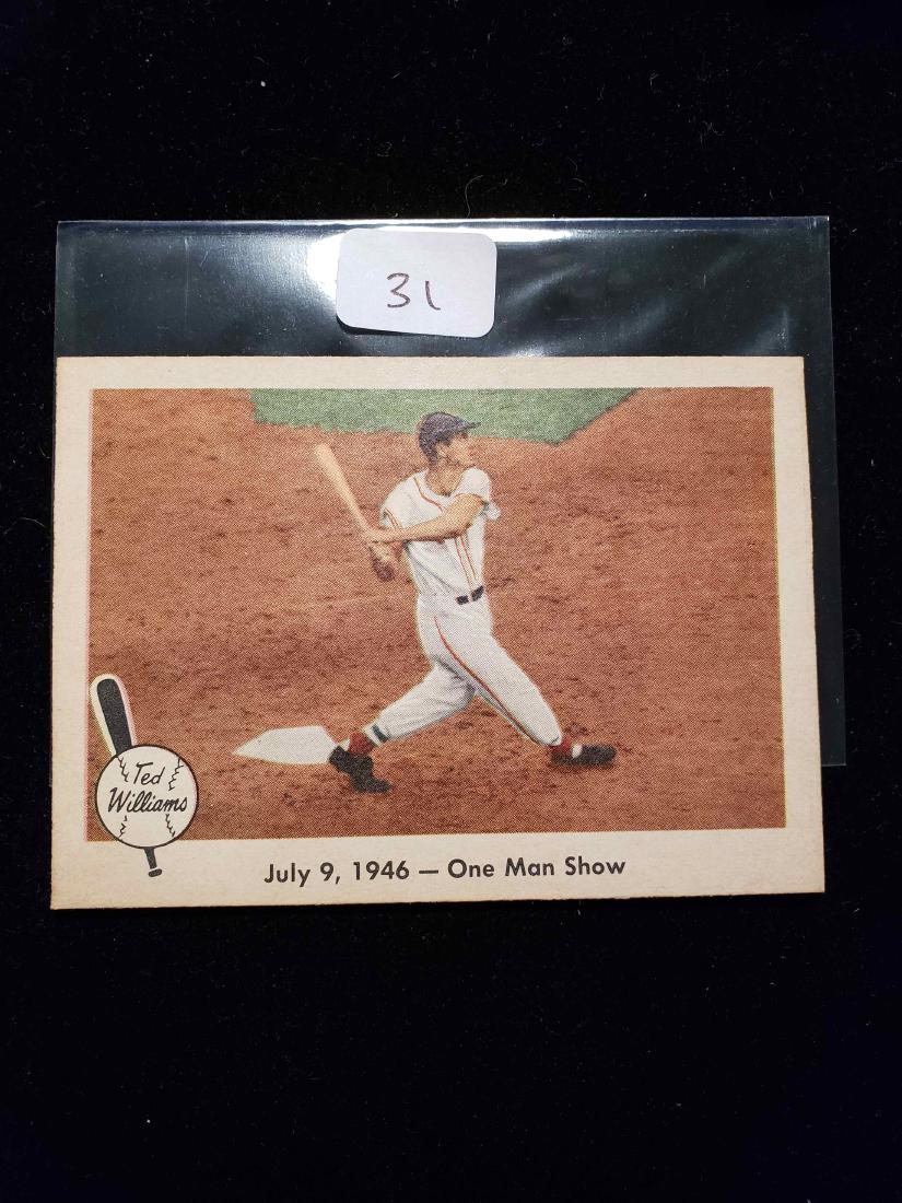 1959 FLEER TED WILLIAMS CARD FROM SET BREAK NR MINT (1 of 2)