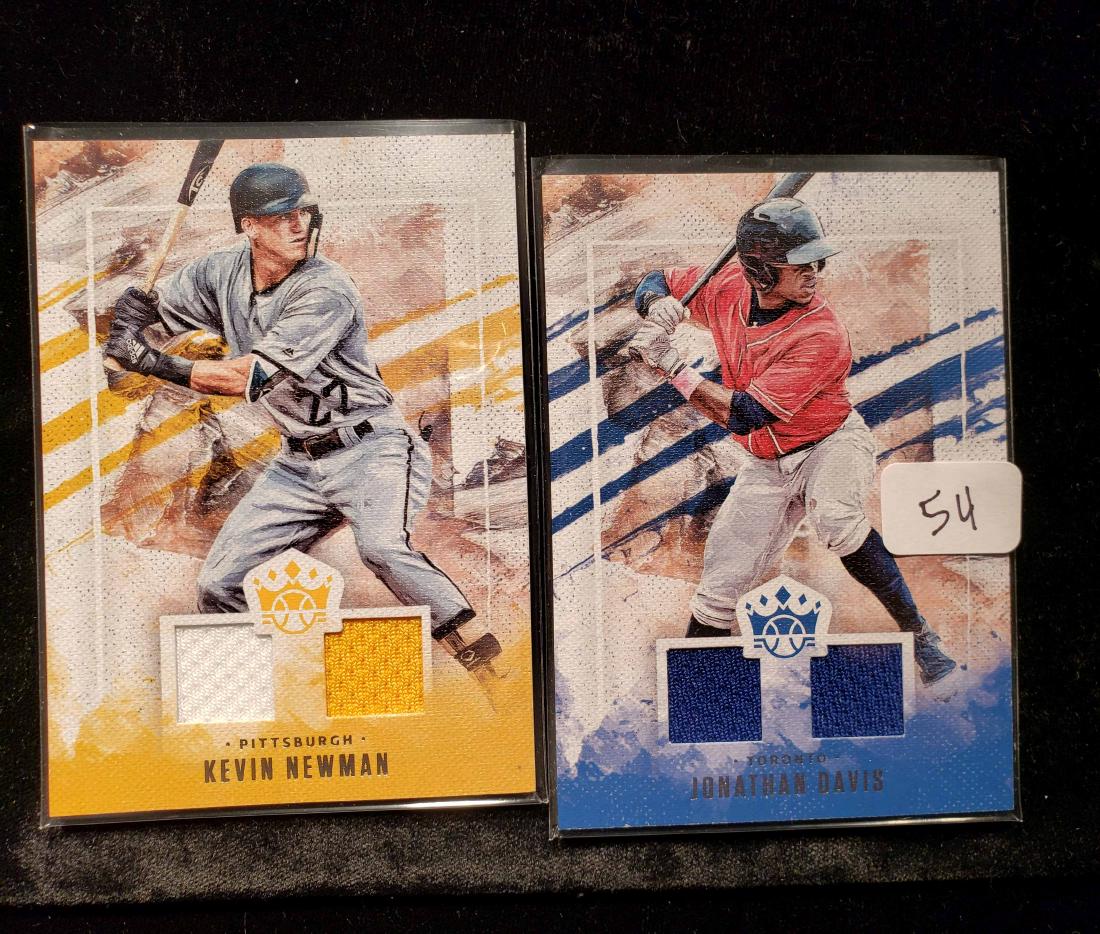 PANINI DIAMOND KINGS BASEBALL DUAL RELIC HIT CARDS (1 of 1)