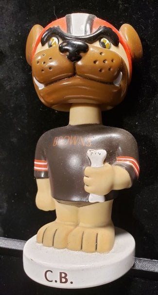 Cleveland Browns Dog Pound Bobble Head Doll (1 of 4)