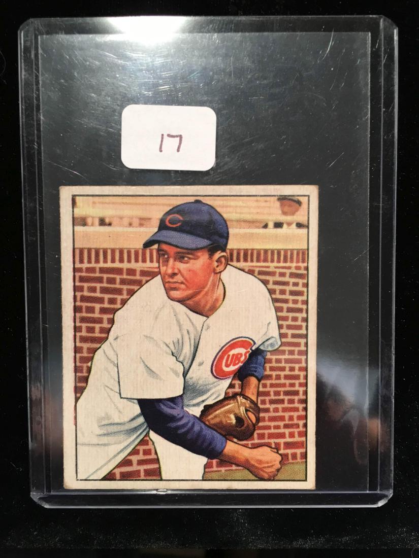 1950 BOWMAN BASEBALL CARD #196 (1 of 1)