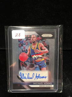 PANINI PRIZM BASKETBALL NBA BASKETBALL LEGENDS: MICHAEL ADAMS DENVER NUGGETS BASKETBALL