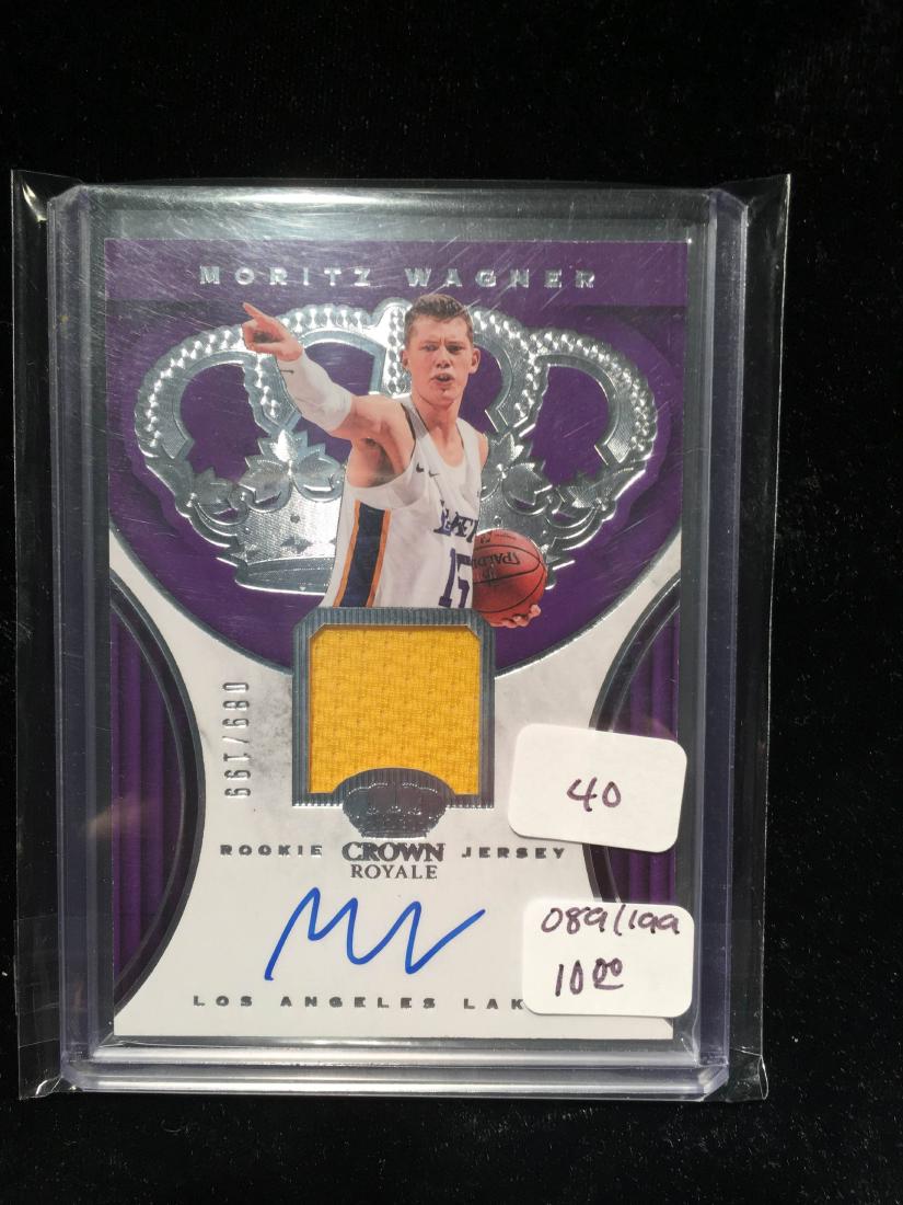 LA LAKERS AND MICHIGAN WOLVERINE ROOKIE AUTO JERSEY (1 of 1)