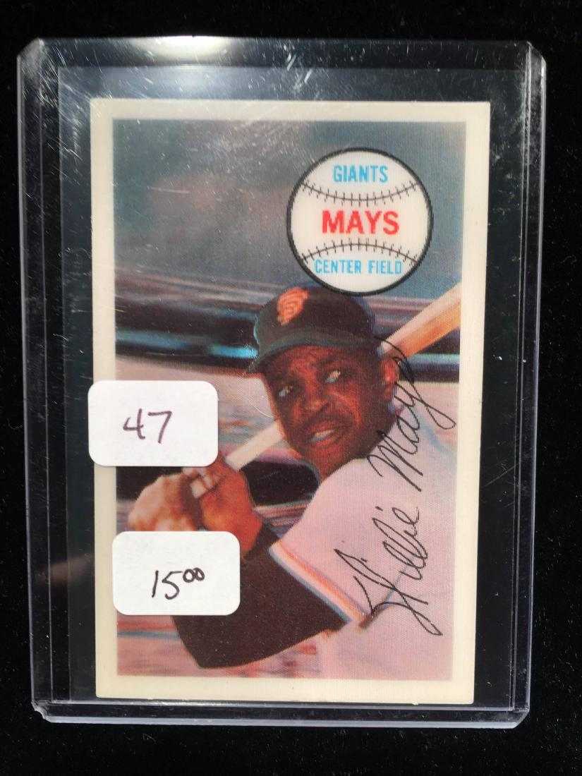 WILLIE MAYS 3-D BASEBALL CARD (1 of 1)