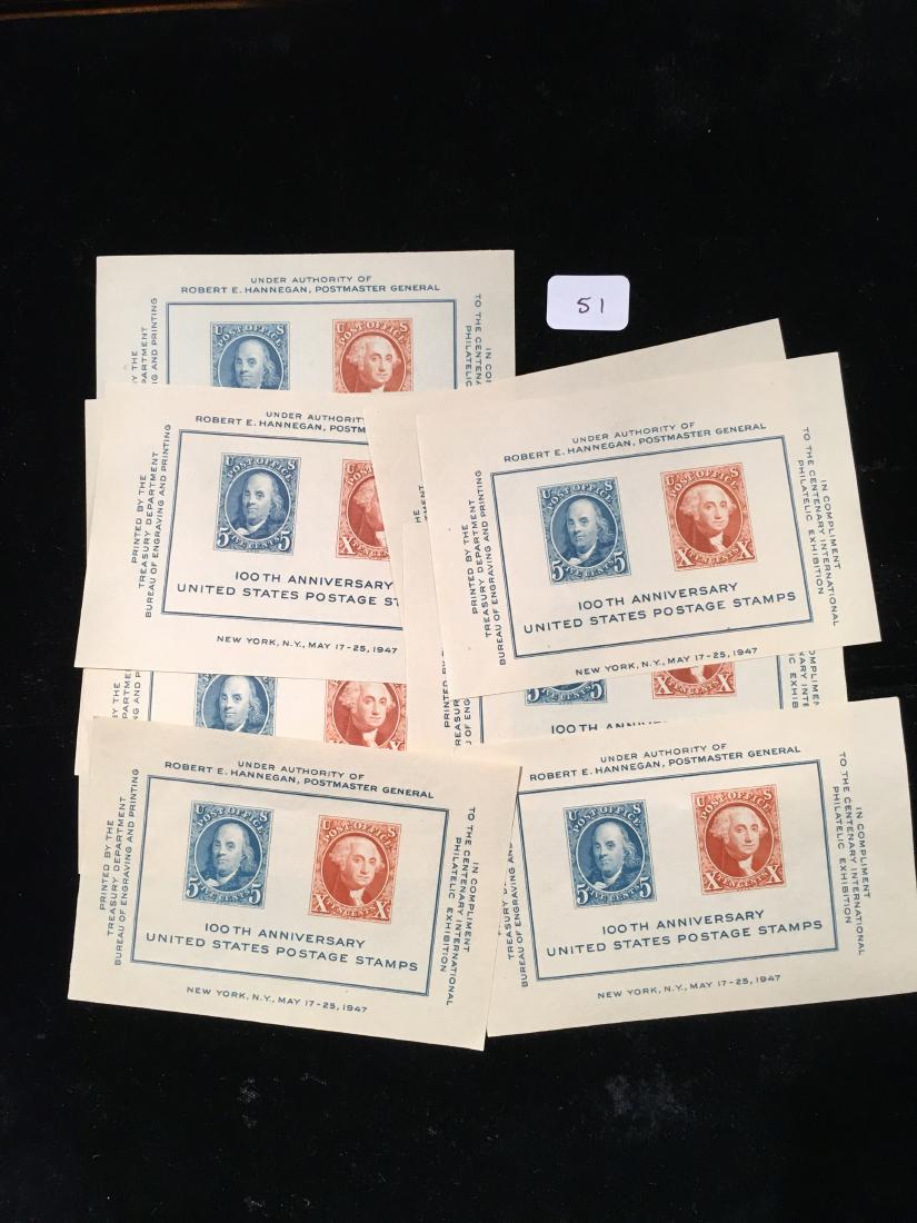 UNITED STATES MINT POSTAGE STAMPS SOUVENIER STAMP (1 of 1)