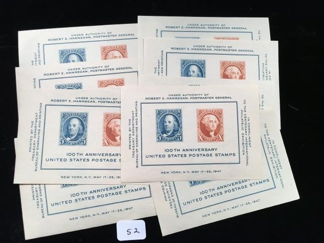 UNITED STATES MINT POSTAGE STAMPS SOUVENIER STAMP (1 of 1)