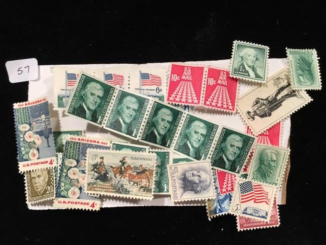 US MINT POSTAGE STAMP LOT (1 of 1)