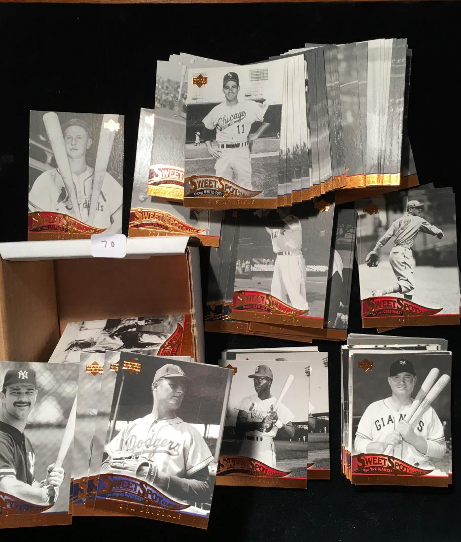 BOX FULL OF UPPER DECK SWEET SPOT CLASSIC BASEBALL (1 of 2)
