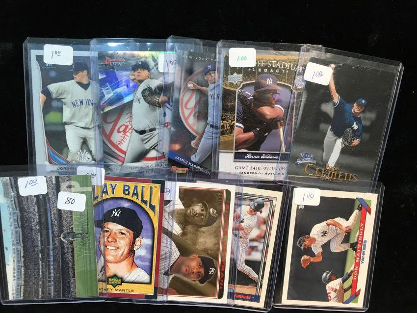 BASEBALL CARD COLLECTION STARS ROOKIES INSERTS HOFERS (1 of 1)