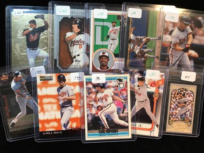 BASEBALL CARD COLLECTION STARS ROOKIES INSERTS HOFERS (1 of 1)
