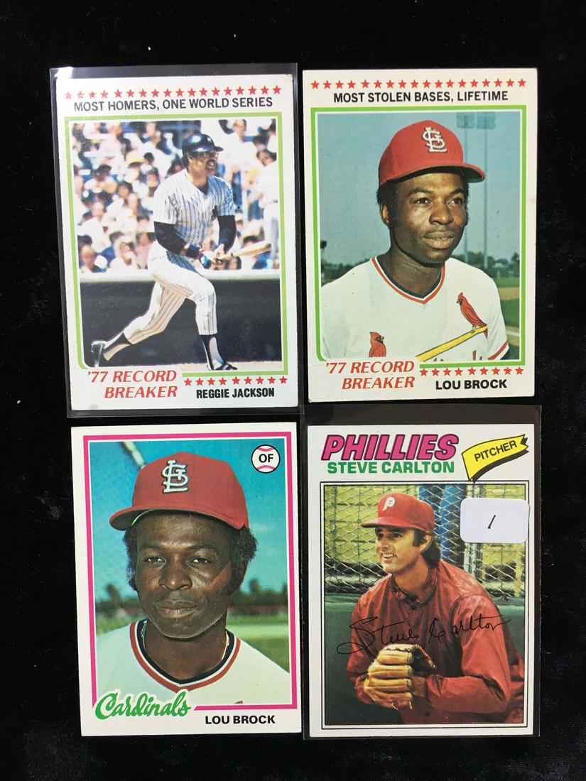 VINTAGE BASEBALL CARDS HALL OF FAMERS LOT (1 of 1)