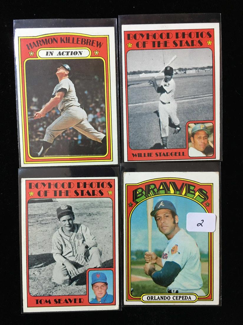VINTAGE BASEBALL CARDS HALL OF FAMERS LOT (1 of 1)
