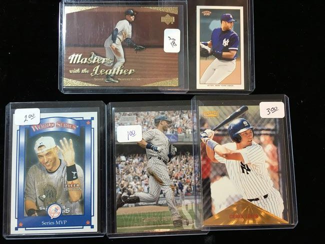 new york yankees derek jeter the captain baseball card (1 of 1)