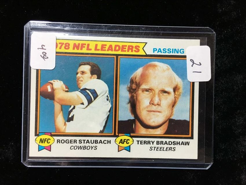VINTAGE NFL FOOTBALL CARD (1 of 1)