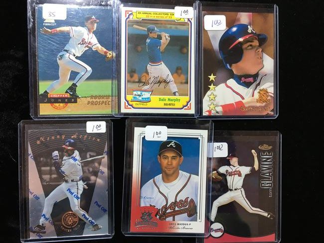 BASEBALL CARD COLLECTION ATLANTA BRAVES STARS LEGENDS (1 of 1)