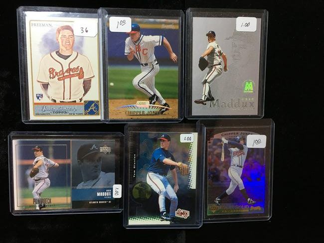 BASEBALL CARD COLLECTION ATLANTA BRAVES STARS LEGENDS (1 of 1)