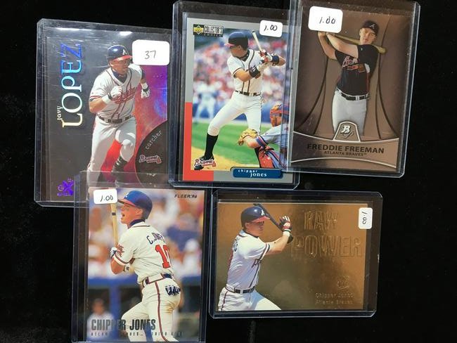 BASEBALL CARD COLLECTION ATLANTA BRAVES STARS LEGENDS (1 of 1)