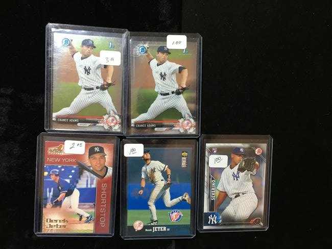 BASEBALL CARD COLLECTION NEW YORK YANKEES STARS LEGENDS (1 of 1)