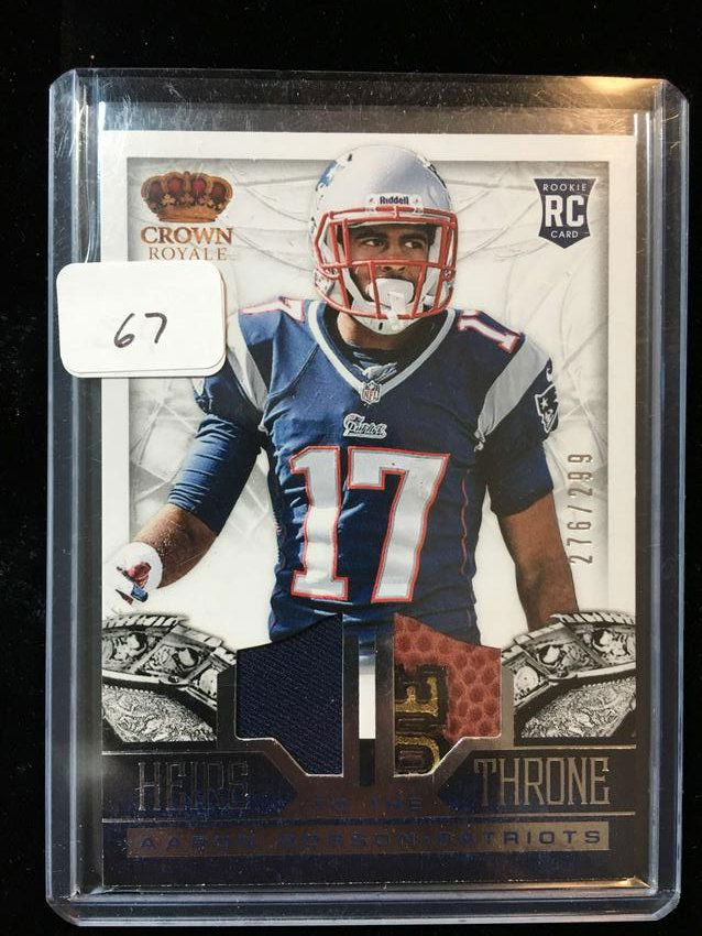 CROWN ROYALE FOOTBALL ROOKIE JERSEY/GAME USED BALL (1 of 1)