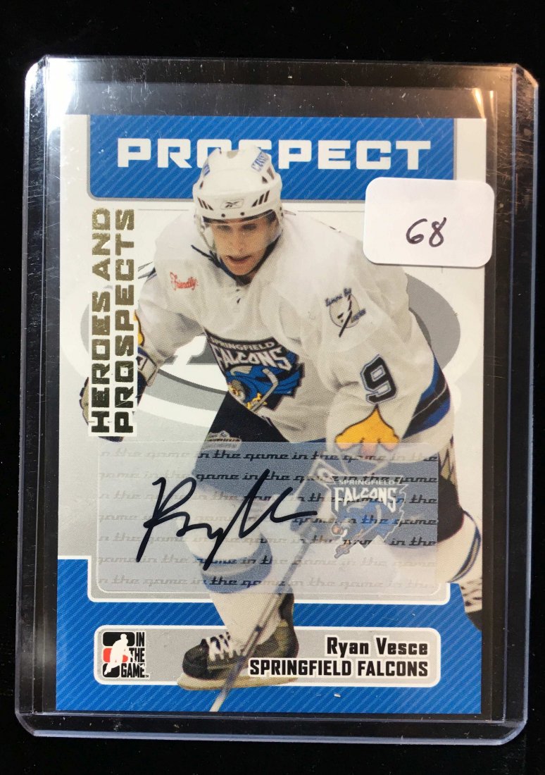 NHL HOCKEY PROSPECT AUTOGRAPHED CARD (1 of 1)