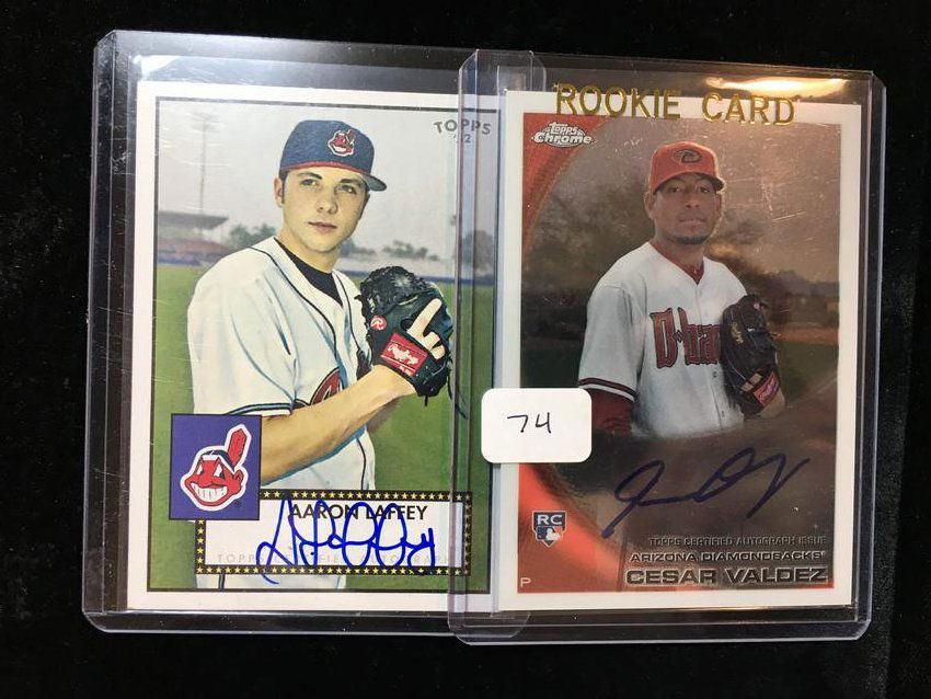 BASEBALL AUTOGRAPHED PROSPECT CARD (1 of 1)