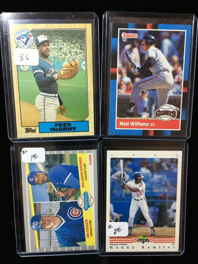 BASEBALL CARD ROOKIE CARD COLLECTION (1 of 1)