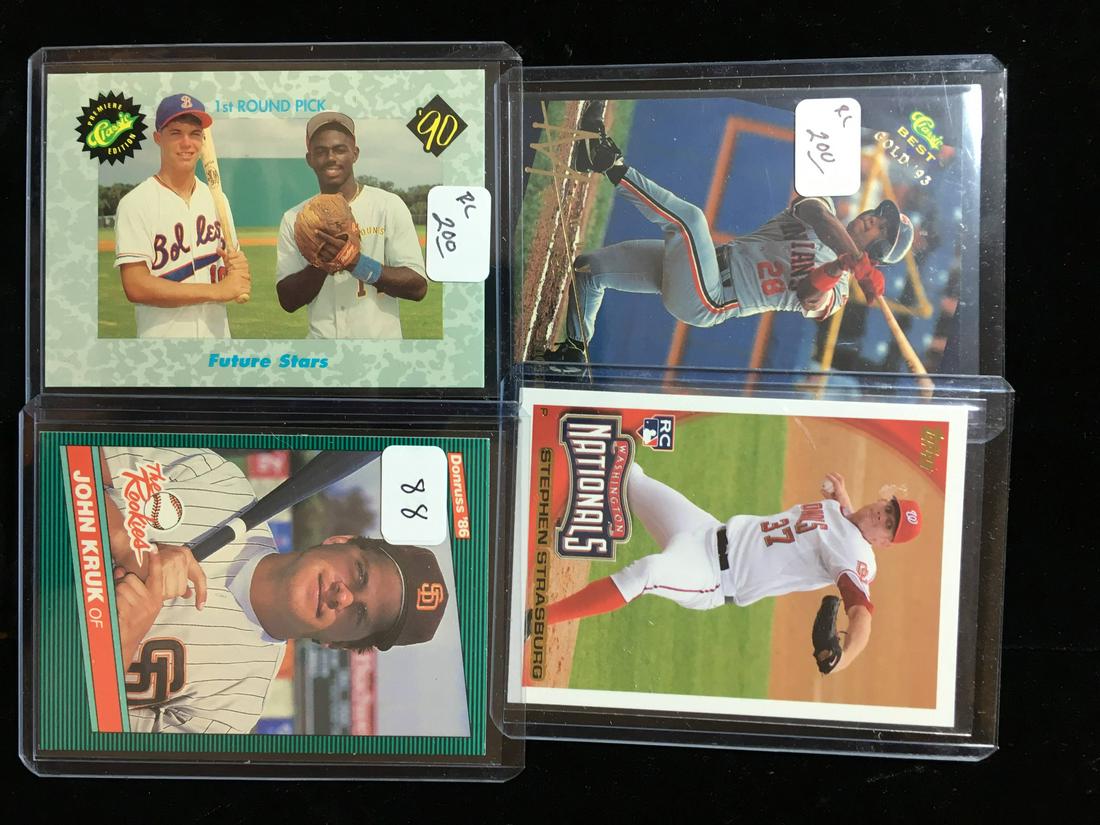 BASEBALL CARD ROOKIE CARD COLLECTION (1 of 1)