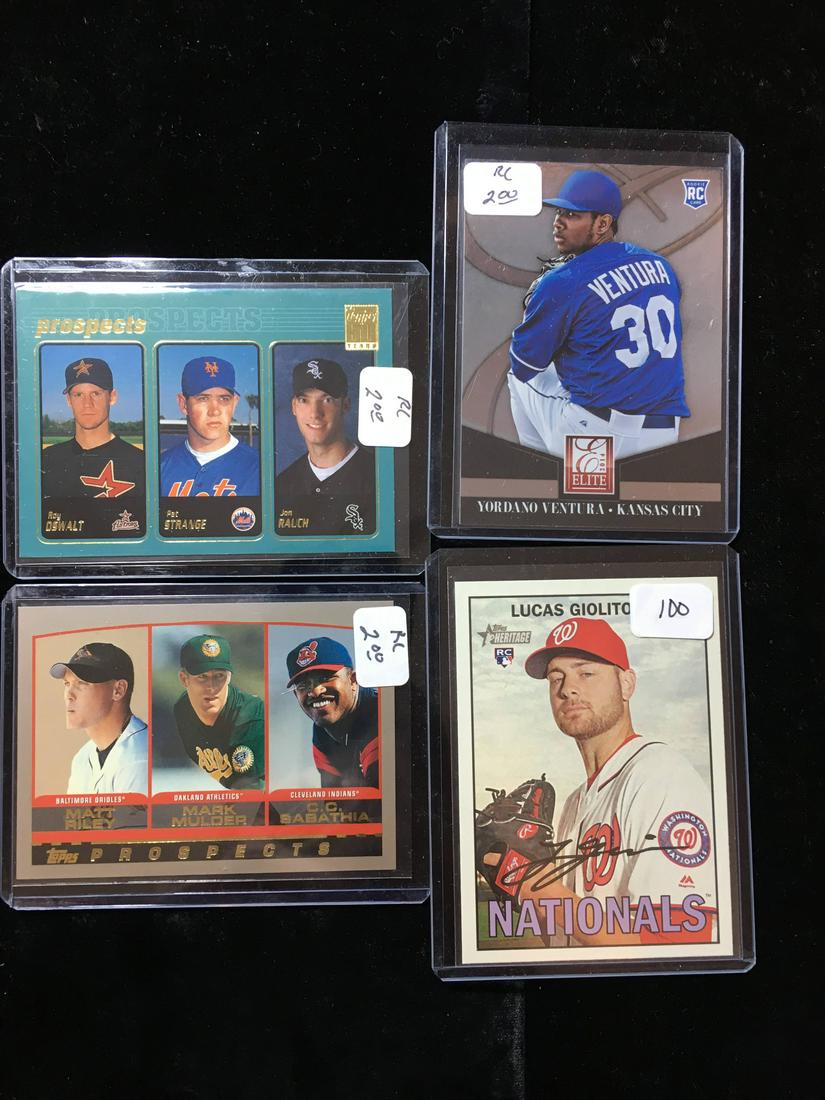 BASEBALL CARD ROOKIE CARD COLLECTION (1 of 1)