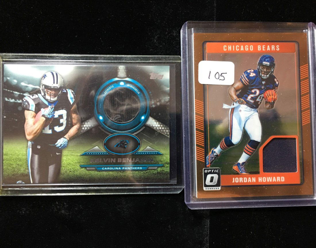 NFL FOOTBALL GAME USED PATCH CARD (1 of 1)