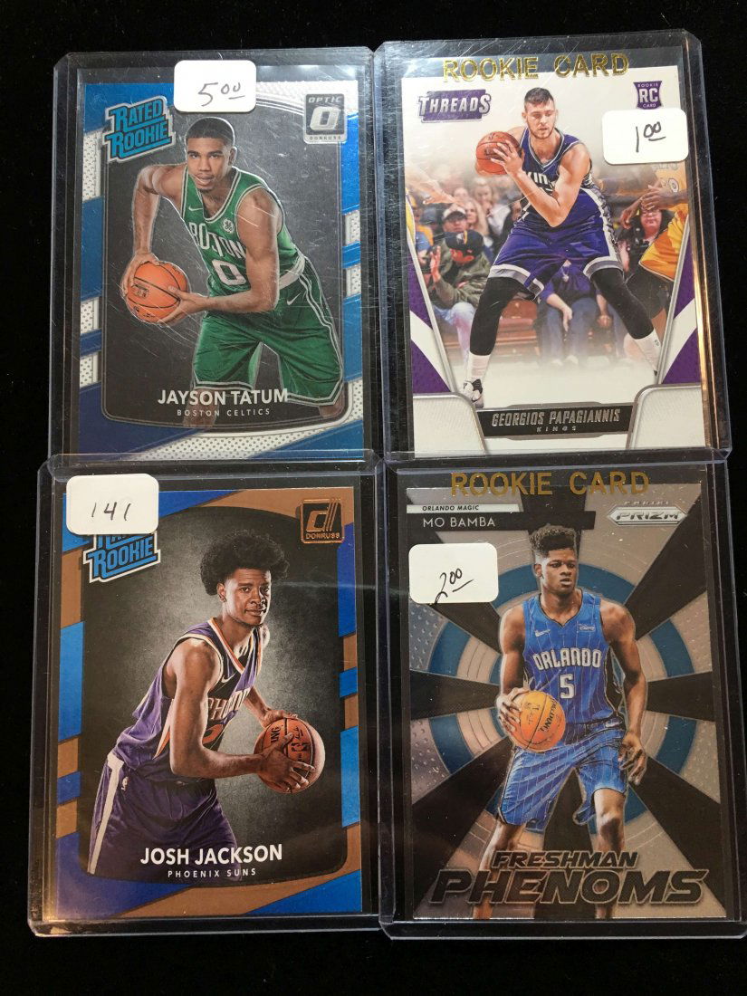 NBA BASKETBALL ROOKIE CARD COLLECTION (1 of 1)