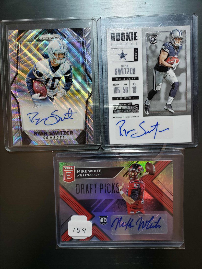 DALLAS COWBOYS AUTOGRAPHED FOOTBALL CARD LOT (1 of 1)