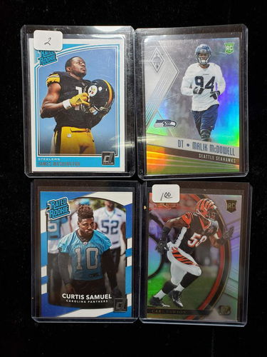 Nfl Football Card Collection Rookie Card Lot Aug 04 2019 B C