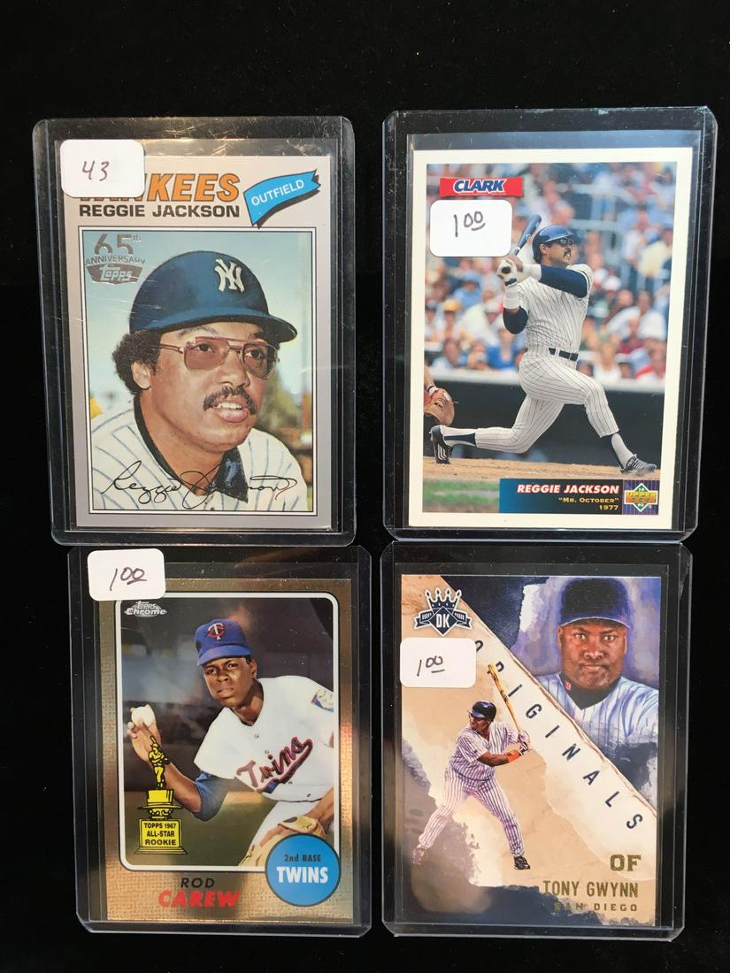 BASEBALL CARD COLLECTION LEGENDS AND HALL OF FAMERS (1 of 1)
