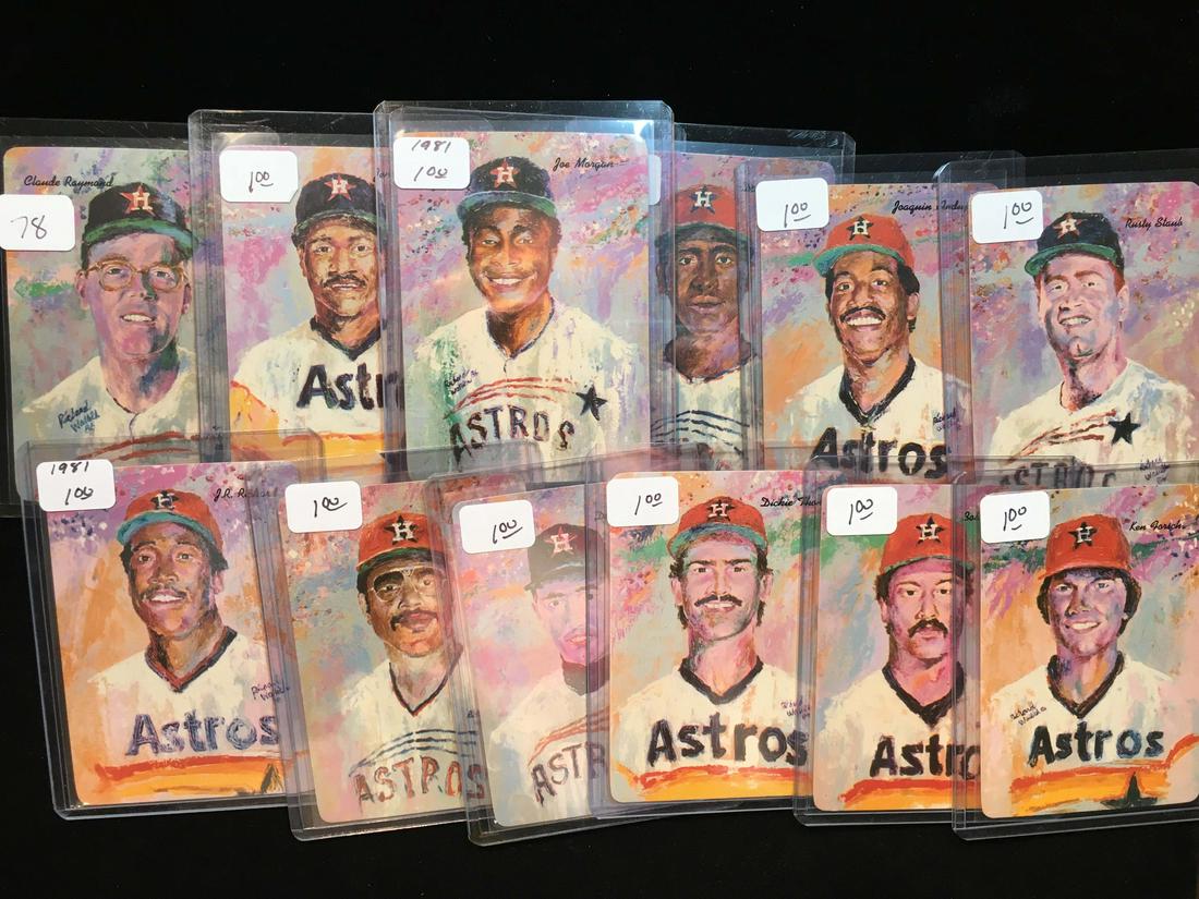 HOUSTON ASTROS MOTHERS COOKIE 1986 CARDS (1 of 1)