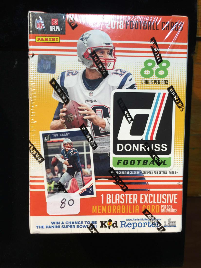 2018 PANINI DONRUSS FOOTBALL UNOPENED NEW SEALED (1 of 1)